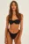Undress Code chiloți de baie Girlish Charm Bikini Bottom Plain culoarea negru, 786