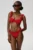 Undress Code chiloți de baie Girlish Charm Bikini Bottom culoarea rosu, 923