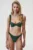Undress Code chiloți de baie Girlish Charm Bikini Bottom culoarea verde, 766