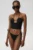 Undress Code chiloți de baie Siena Bikini Bottom culoarea negru, 934