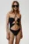 Undress Code costum de baie dintr-o bucată Twighlight Swimsuit culoarea negru, cupa moale, 935