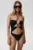Undress Code costum de baie dintr-o bucată Twighlight Swimsuit culoarea negru, cupa moale, 935
