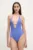 United Colors of Benetton costum de baie dintr-o bucată culoarea violet, cupă moale, 36WR5I01P