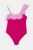United Colors of Benetton costum de baie dintr-o bucată pentru copii culoarea violet, 3L030I00O