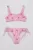 United Colors of Benetton costum de baie pentru copii din două piese culoarea roz, 3IGW0K02T