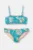 United Colors of Benetton costum de baie pentru copii din două piese culoarea turcoaz, 3MVL0K02W