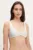 United Colors of Benetton sutien de baie cu două fețe culoarea bej, cupă moale, 3H8E5R053
