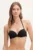 United Colors of Benetton sutien de baie culoarea negru, cupă rigidizata, 3P5H5R00Q