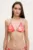 United Colors of Benetton sutien de baie culoarea portocaliu, cupă ușor rigidizată, 3MVL5R05K