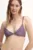 United Colors of Benetton sutien de baie culoarea violet, cupa usor rigidizata