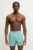 Vilebrequin pantaloni scurti de baie MOORISE culoarea turcoaz, MSOCF139