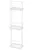 Yamazaki organizator de baie Tower culoarea alb