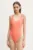 adidas Originals costum de baie dintr-o bucată Adicolor culoarea portocaliu, cupa moale, JC6258