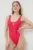 adidas Originals costum de baie dintr-o bucată culoarea roz, cupă moale IT8628