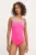 adidas Performance costum de baie dintr-o bucată Essentials culoarea roz, cupa moale, JM8140