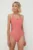 adidas Performance costum de baie dintr-o bucată culoarea roz, cupă moale IT6291