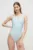 adidas Performance costum de baie dintr-o bucată culoarea turcoaz, cupă moale IS1233