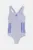 adidas Performance costum de baie dintr-o bucată pentru copii culoarea violet, JN6588