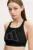 adidas Performance sutien de baie Big Bars culoarea negru, cupa moale, JJ2169