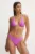 adidas costum de baie din două piese culoarea roz, cupa usor rigidizata, IY9728