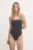 adidas costum de baie dintr-o bucată ICONISEA SWIMSU culoarea negru, cupa usor rigidizata, IX8230