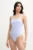 adidas costum de baie dintr-o bucată culoarea violet, cupa usor rigidizata, JF6330