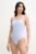 adidas costum de baie dintr-o bucată culoarea violet, cupa usor rigidizata, JF6330