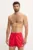 adidas pantaloni scurți de baie 3-Stripes culoarea rosu, JX5023