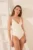 women’secret costum de baie dintr-o bucată culoarea bej, cupă moale, 5529103