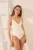 women’secret costum de baie dintr-o bucată culoarea bej, cupă moale, 5529103
