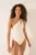 women’secret costum de baie dintr-o bucată culoarea bej, cupa usor rigidizata, 5529075