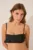 women’secret sutien de baie culoarea negru, cupa moale, 6489782