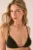 women’secret sutien de baie culoarea negru, cupa moale, 6489873