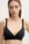 women’secret sutien de baie culoarea negru, cupa usor rigidizata, 6489835.6489834