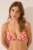 women’secret sutien de baie culoarea roșu, cupa rigidizata, 6489788
