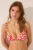 women’secret sutien de baie culoarea roșu, cupa rigidizata, 6489788