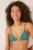 women’secret sutien de baie culoarea verde, cupa rigidizata, 6489786