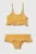 zippy costum de baie pentru copii din două piese culoarea galben