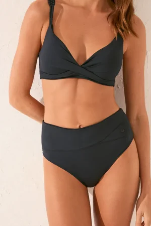 women'secret chiloti de baie culoarea negru