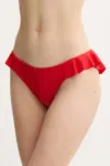 women'secret chiloti de baie culoarea rosu