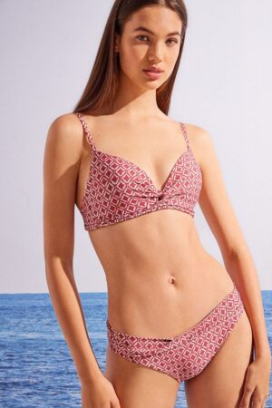 women'secret sutien de baie Bazar culoarea rosu