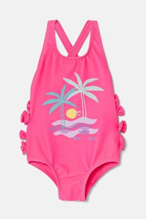 zippy costum de baie dintr-o bucată pentru bebeluși culoarea roz