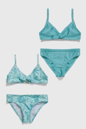 zippy costum de baie pentru copii din două piese 2-pack culoarea turcoaz